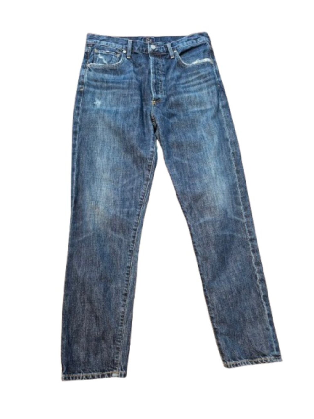 COH Liya High Rise Classic Fit Distressed Crop Jeans Size 28